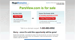 Desktop Screenshot of parsview.com